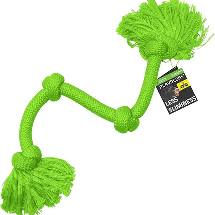 Playology Rope Toys for Dogs | Tug of War Dog Toy for Aggressive Chewers | Sweet Potato Scented Dog Toys | Mega Rope Toy for Interactive Play