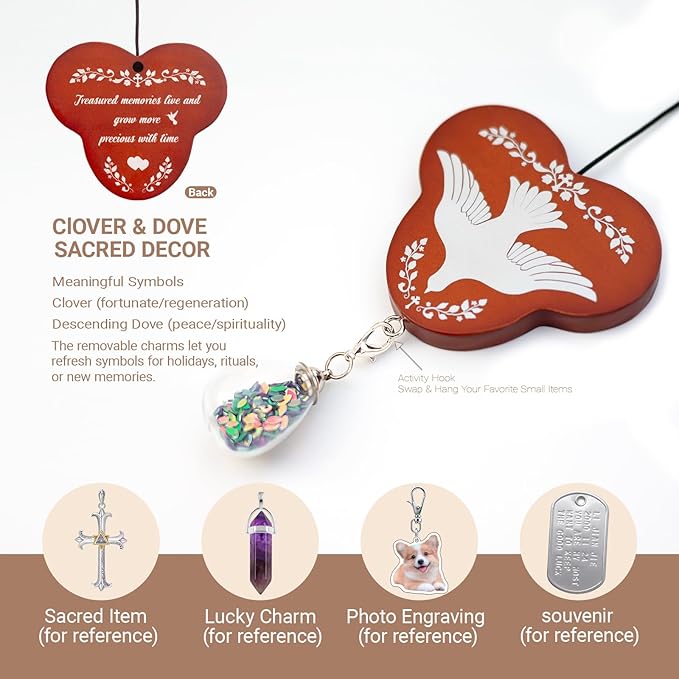 Dog Memorial Gifts,35'' Personalized Dog Memorial Wind Chimes,Sympathy Gift for Loss of a Loved One, DIY Remembrance Pet Memorial Suncatcher Bereavement Gifts