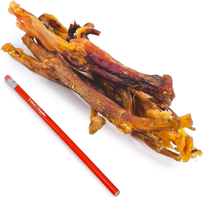 ValueBull Beef Tendons for Dogs, Varied Shapes, 1 Pound - Natural Collagen, Grass-Fed, Single Ingredient, All Natural Dog Chews