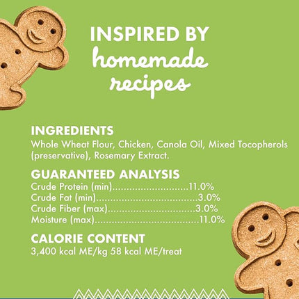 Buddy Biscuits 16 oz Box of Whole Grain Crunchy Dog Treats Made with Natural Roasted Chicken