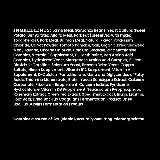 VICTOR Super Premium Dog Food— Sensitive Skin and Stomach— Grain Free Lamb Meal and Sweet Potato Recipe Dry Kibble— Gluten Free, No Chicken, Ideal for Dogs with Allergies — Adult and Puppy Food, 15 lb