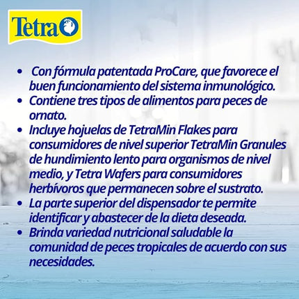 Tetra Community Select-A-Food Aquarium Fish Food (1 Can), 3.25 oz