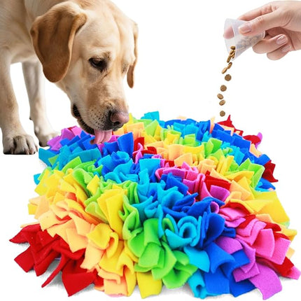 Snuffle Mat for Dogs - Dog Feeding Mat, Nosework Training Mats for Foraging Instinct, Enrichment Toys for Small/Medium/Large Dogs