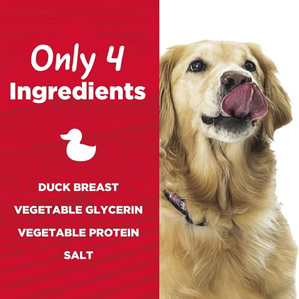 Country Kitchen Duck Jerky Tender Dog Treats, Made with Real Duck, High Protein, Low Fat, No Artificial Colors, 3 oz