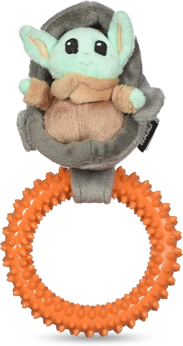 Star Wars for Pets GROGU Cradle Puppy Ring Teether Toy | GROGU Teething Toy for Puppies | Dog Toys, Puppy Teething Toys, Puppy Safe Chew Toys, Dog Chew Toys | Gifts for Star Wars Fans