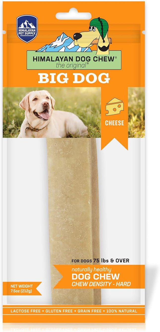 Himalayan Dog Chew for Big Dogs - Long Lasting, Stain Free, Protein Rich, Low Odor - Natural, Healthy & Safe - No Lactose, Gluten Or Grains - XXLarge for Dogs 75 Lbs & Larger - an Everest Sized Treat