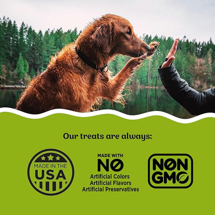 Blue Dog Bakery Natural Dog Treats, Perfect Trainers, Low Calorie Dog Training Treats, Chicken & Cheese Flavor, 6oz, 1 Count