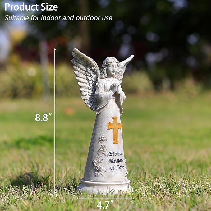 Dog Memorial Gifts for Loss of Dogs - Pet Loss Sympathy Gifts, Dog Passing Away Bereavement Gift, Remembrance Grieving Dogs Angel Figurine Statue for Pet Lover