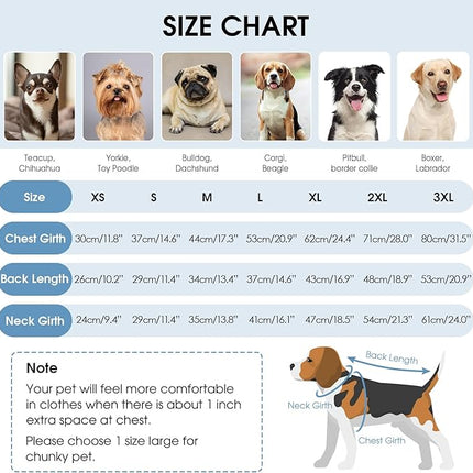 Queenmore Soft Warm Large Dog Sweater, Dog Sweaters for Large Breeds, Pet Christmas Sweater, Waffle Knit Extra Large Doggie Sweatershirt, Pull-on Pet Turtleneck Sweater, Blue 3XL