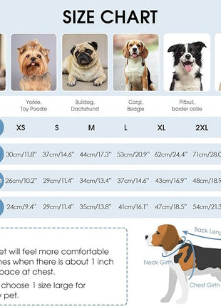 Queenmore XXL Dog Sweater, Dog Sweaters for Large Breeds, Turtleneck Pet Sweaters, Cold Weather Doggie Sweatshirt, Extra Large Pet Sweaters, Blue 2XL