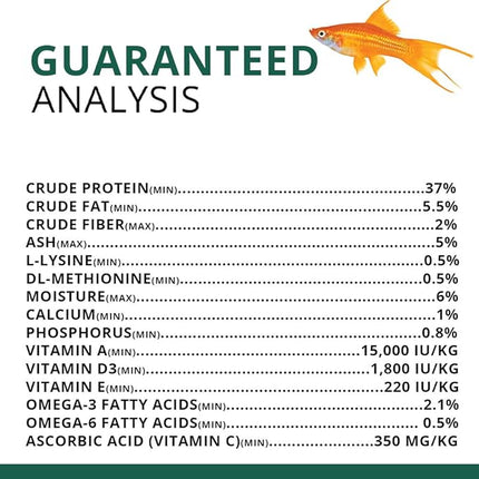 Fluval Bug Bites Fish Food with Spirulina, Flakes for Small to Medium Sized Fish, 0.63 oz., A7354, Brown