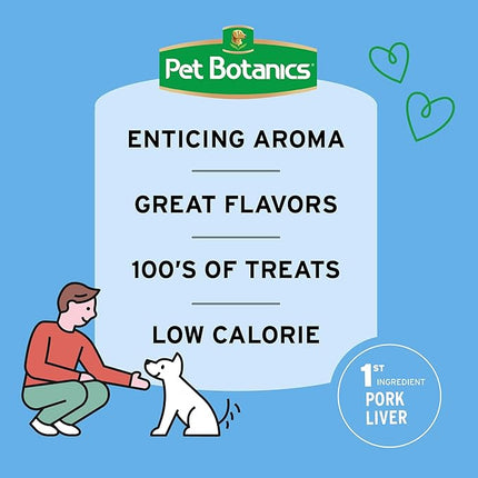Pet Botanics 4 oz. Pouch Training Rewards Mini Soft & Chewy, Beef Flavor, with 200 Treats Per Bag, The Choice of Top Trainers