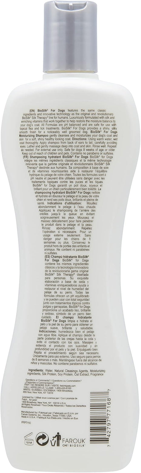 BioSilk Therapy Moisture Shampoo for Dogs