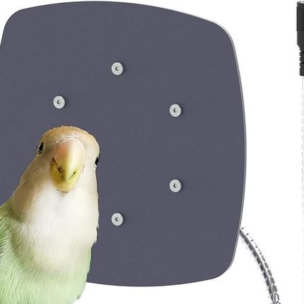 Bird Heater, Thermostatical Bird Warmer for Parakeets, IP67 Waterproof Bird Accessories and Supplies, 12V