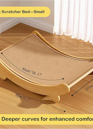 Cat Scratchers for Indoor Cats Scratch Pad Sisal Cat Hammock Bed Scratching Post Board Cat Chair Furniture Lounge Small