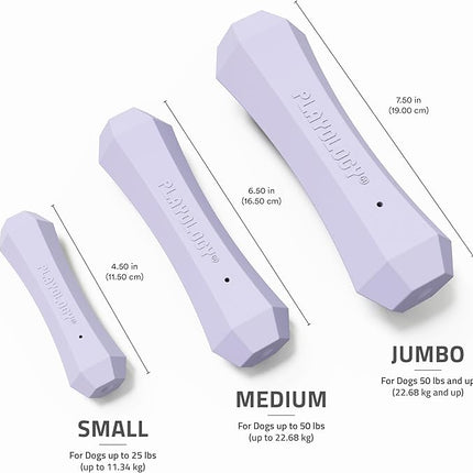 Playology Dog Toys | Durable Squeaky Chew Stick for Dogs | Jumbo Lamb Scented Toy - Easy to Clean and Made from Non Toxic Materials