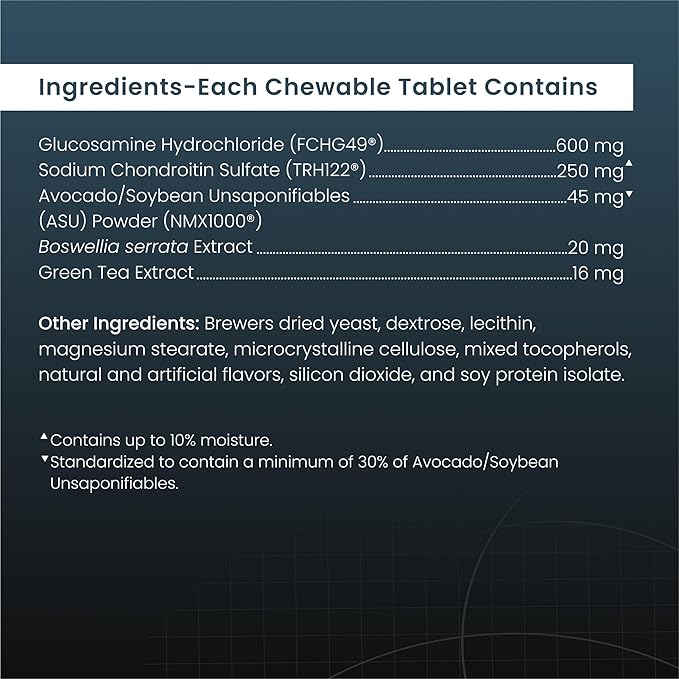 Nutramax Dasuquin for Small to Medium Dogs, Joint Health Supplement, Contains Glucosamine for Dogs, Plus Chondroitin, ASU and More, Supports Healthy Joints, Chewable Tablets, 84 Count