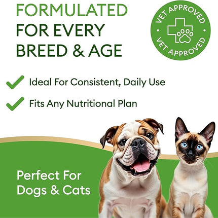 Dog UTI Treatment & Cat Urinary Tract Infection Treatment, Natural Herbal Liquid UTI Medicine, Organically Grown Cranberry Extract, Supports Urinary and Digestive Health, 2 fl oz, Made in USA