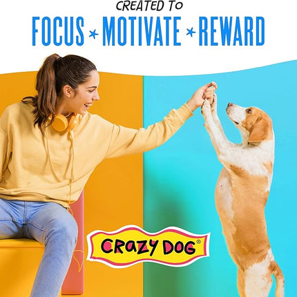 Crazy Dog Train-Me! Training Reward Mini Dog Treats , 4 Ounce (Pack of 1)