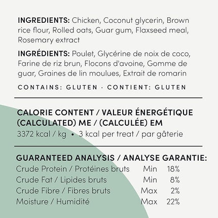 Crumps' Naturals Semi Moist Chicken Mini Trainers 4.2oz /120g