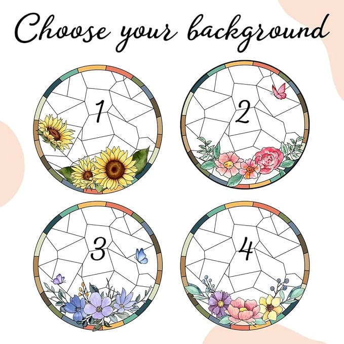 Custom Dog Portrait Stained Glass Window Hanging Light Catcher, Pet Memorial Stained Glass Photo, Dog Memorial Gift Pet Loss Gift