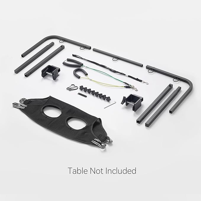 Adjustable Dog Grooming Arm for Table: 42'' Height, 27''–39'' Width, Clamp Fits Up to 2.76'', with Hammock & 2 Nooses – Portable Pet Grooming Station for Nail Trimming, Cats & Dogs at Home