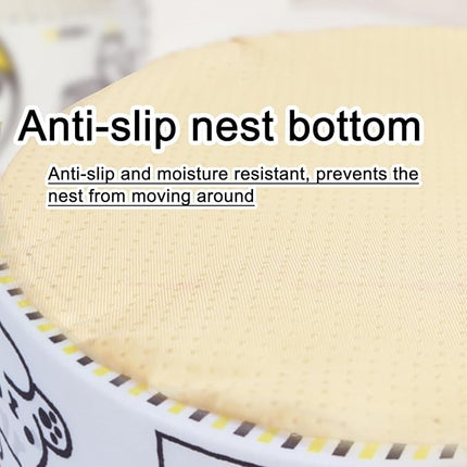 寵幸 Ramen Noodle Dog & Cat Bed,Keep Warm and Super Soft Creative Pet Nest for Indoor Cats,Removable Washable Cushion for Small Medium Large Dogs and Cats