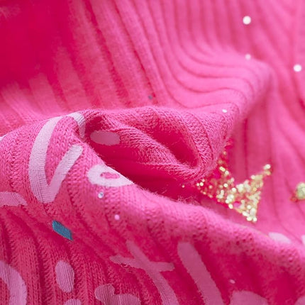 Fitwarm It's My Birthday Dog Dress, Dog Birthday Dress with Bowknot, Dog Clothes for Small Dog Girl, Funny Dog Clothes, Female Pet Outfit, Pink, Large