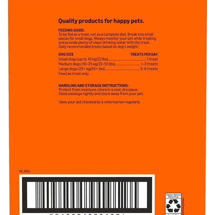 Amazon Basics Crunchy Dog Biscuits Peanut Butter Flavor Dog Treats 5 lb. Box