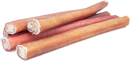 Bully Bunches Premium 6 Inch Standard Odor-Free Bully Sticks for Small to Medium Dogs & Puppies - Long Lasting Chews for Oral Care - All Natural, 100% Beef Dog Treats, Rawhide Free (10 Pk)