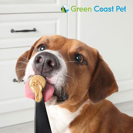 Natural Peanut Butter for Dogs Safe - 100% Healthy Dog Treats - No Sugar, Xylitol Free, Digestive Support - Puppy Dog Peanut Butter with Flaxseed 16 oz - Made in USA Premium Quality