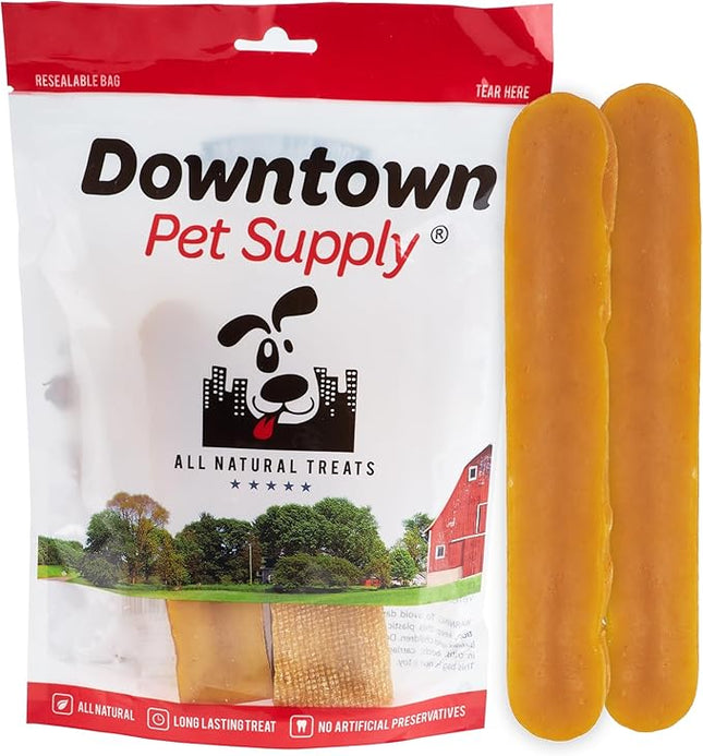 Downtown Pet Supply Regular Yak Chew 2 lbs. (1 lb 15.5 OZ 2 lb 1 OZ) - NEPAL