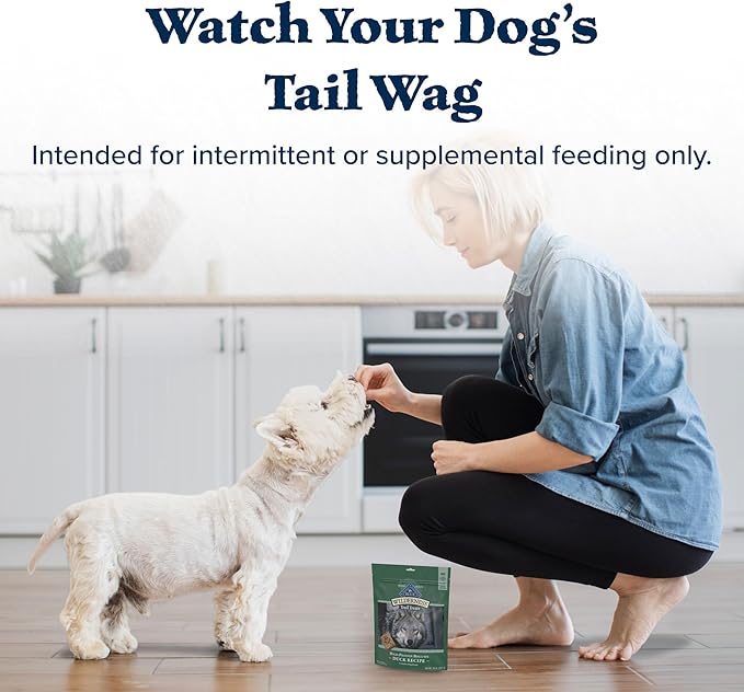 Blue Buffalo Wilderness Trail Treats High Protein Grain Free Dog Biscuits Crunchy Dog Treats, Duck Recipe, 24-oz Bag