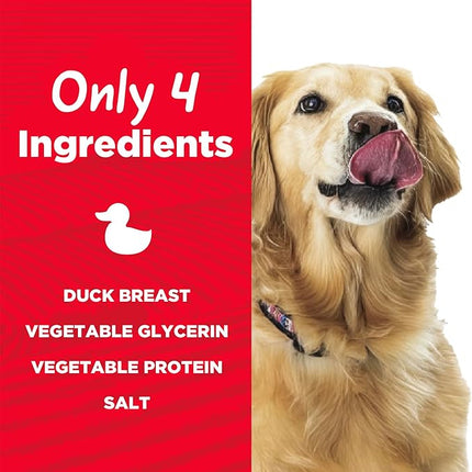 Country Kitchen Duck Jerky Tender Dog Treats, Made with Real Duck, High Protein, Low Fat, No Artificial Colors, 32 oz