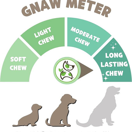 Nature Gnaws Bully Stick Rings for Dogs (5 Count) - Long Lasting for Aggressive Chewers - Natural Beef Dog Chew Bones - Rawhide Free