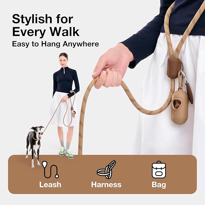 VETRESKA Dog Poop Bags, 540 Count Coffee Scented Waste Bags, Leak Proof, Extra Thick, 9" x 13" Large Dog Pet Bags for Dogs and Cats - (36 Rolls)