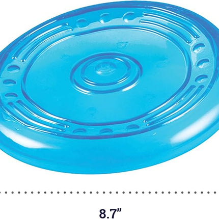 Petstages Orka Flyer Royal Blue Flying Disc Dog Fetch Toy