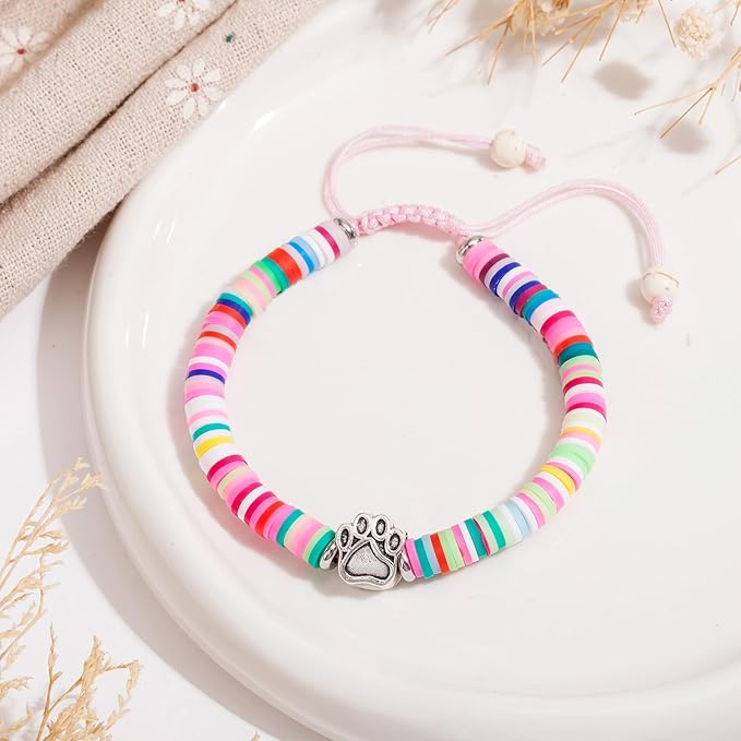 Dog Memorial Gifts for Loss of Dog, Pet Memorial Gifts for Dogs, Dog Passing Away Sympathy Gift, Rainbow Bridge Pet Memorial Bracelet for Men Women Who Loss of Dog Cat, Loss of Dog Sympathy Gift