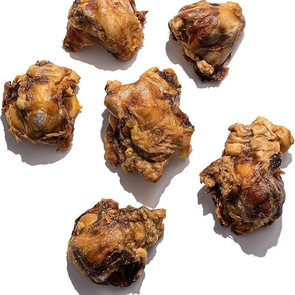 Jack&Pup Beef Bones, Knee Cap for Dogs, Long Lasting Natural Dog Bones, Beef Bone Knee Caps for Large Dogs. (2 Pack)