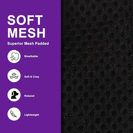 EXPAWLORER Halloween Puppy Harness - Dog Collar and Leash - Soft Mesh Padded Adjustable Step in Small Dog Vest Harness No Pull, Reflective Escape Proof for Outdoor Walking, Purple S