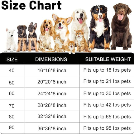 Dog Calming Beds for Medium Large Dogs - Round Donut Washable Puppy Dog Bed, Anti-Slip Faux Fur Fluffy Donut Cuddle Anxiety Cat Pet Bed(36" Black