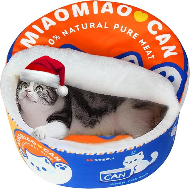 寵幸 Ramen Noodle Dog & Cat Bed,Keep Warm and Super Soft Creative Pet Nest for Indoor Cats,Removable Washable Cushion for Small Medium Large Dogs and Cats
