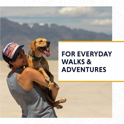 Ruffwear, Crag Dog Collar, Stylish Adventure Collar with Premium Reflective Design, Quick Release Buckle, Lightweight All-Day Comfort, Granite Gray, 11"-14"