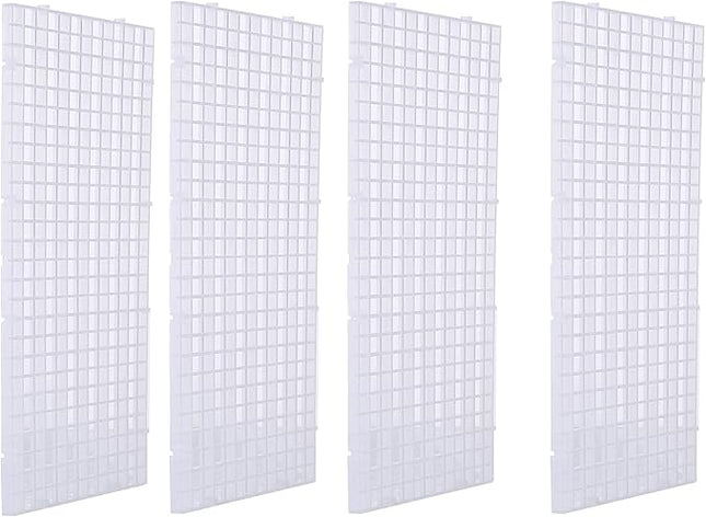 Aquarium Fish Tank Bottom Isolation, Grid Divider Tray Egg 4 Pcs (S 4pcs)