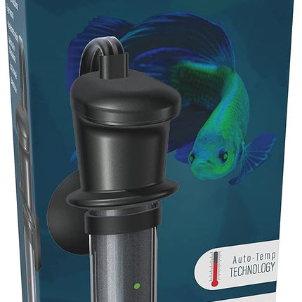 GloFish Submersible Heater 50 Watts, for Aquariums Up to 10 Gallons, UL Listed,Black (Pack of 5)