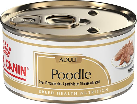 Royal Canin Breed Health Nutrition Poodle Adult Loaf in Sauce Dog Food, 3 oz (Pack of 24)