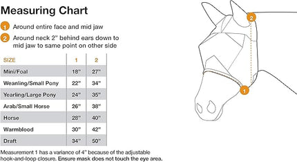 Cashel Quiet Ride Horse Fly Mask