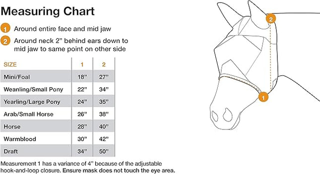 Cashel Quiet Ride Horse Fly Mask