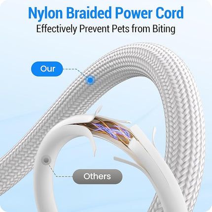 Automatic Cat Feeder with 5G WiFi: Automatic Dog Feeder with APP Control, 7L Timed Auto Cat Food Dispenser with Alexa for Multiple Pets, Detachable for Easy Cleaning - 29 Cup