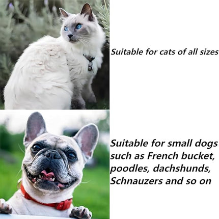 Handmade Cat Christmas Costume,Dog Outfits,Christmas Tree Dog Hat & Cute Santa Cat Bandana – Gifts for Cats and Small to Medium Sized Dogs,Outgoing,Party